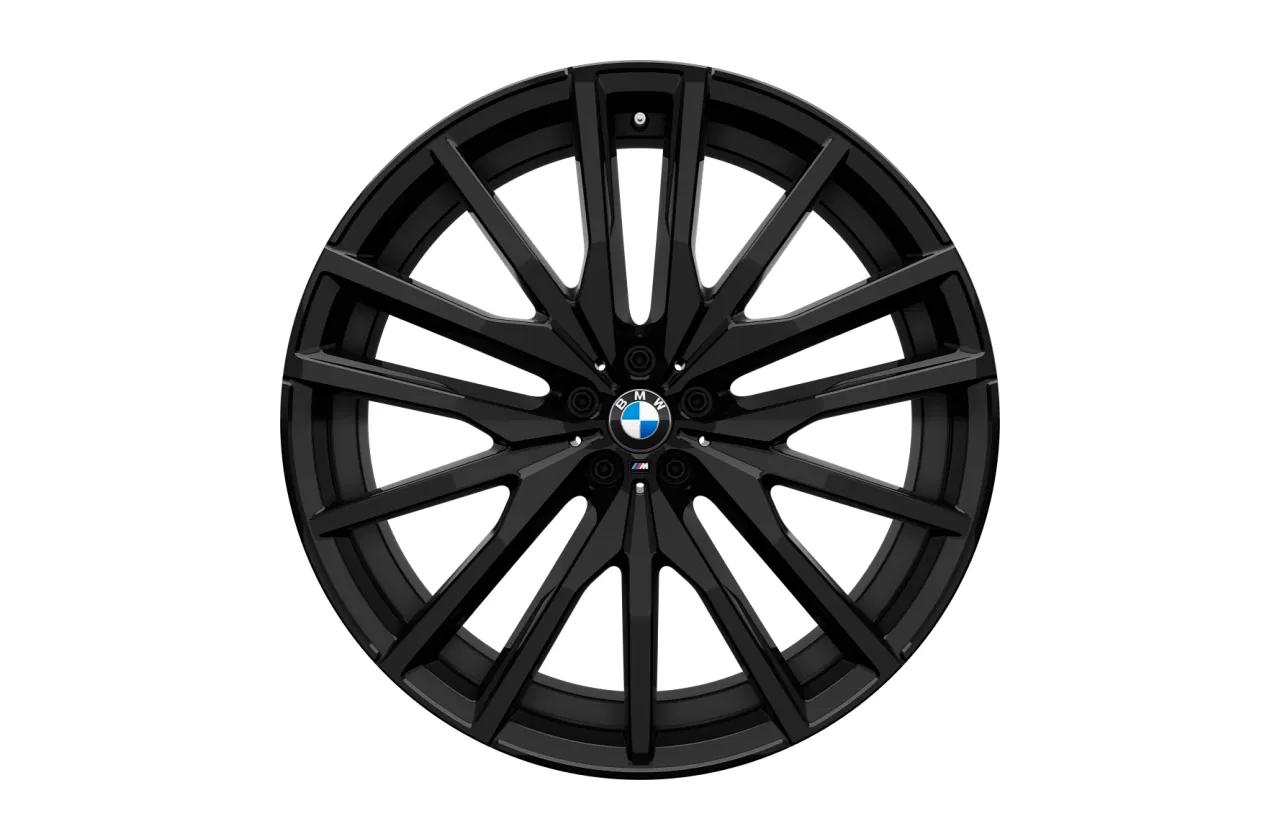 22' M kola z lehké slitiny Double-spoke 742 M, Jet Black